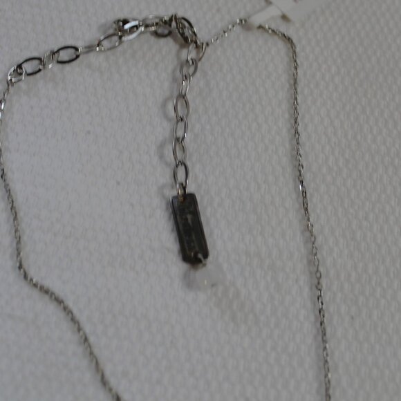 NWT Mariana Guardian Angel Necklace, Silver-Tone w/ Aurora Borealis Stones - Picture 5 of 14